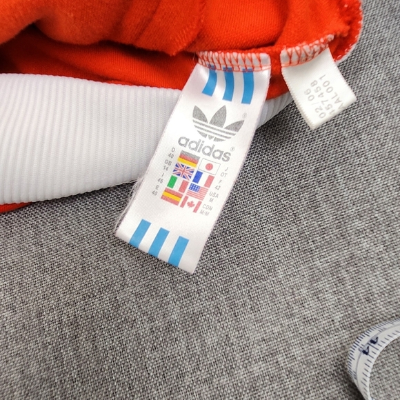 Vintage adidas Coastal Sunset Orange Track Jacket.  Medium - Picture 6 of 8